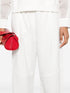 elasticated-waistband track pants